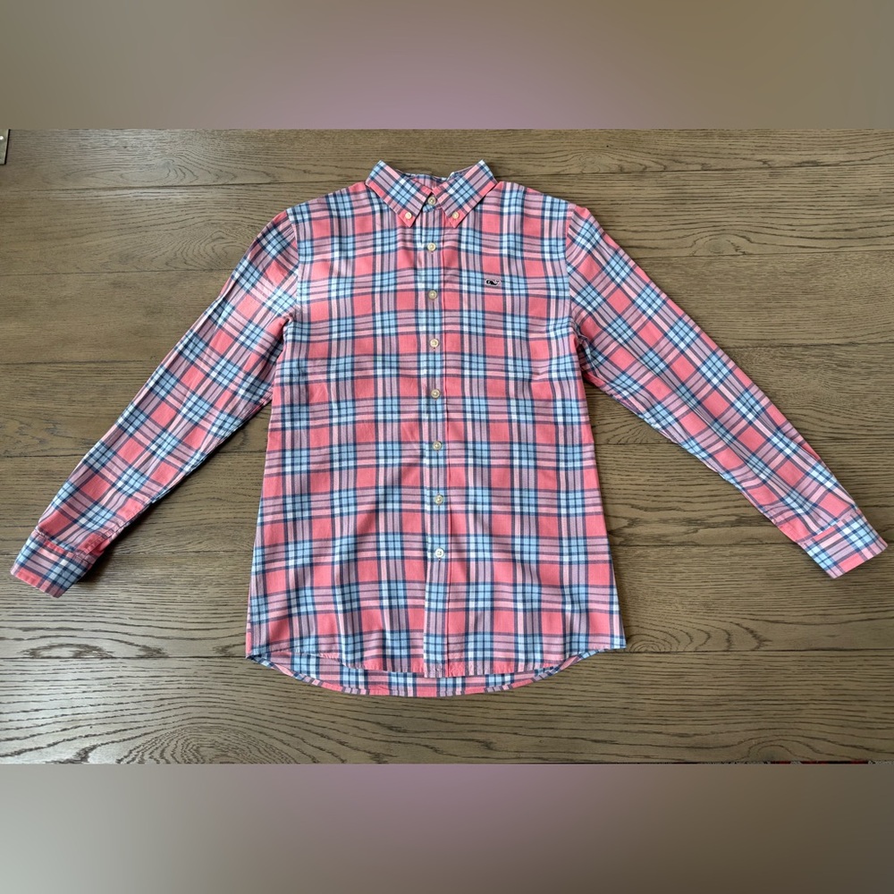 Vineyard Vines Youth Large Button Down